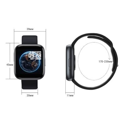 Розумний наручний годинник Smart Watch Apple band T99S, black