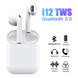 Беспроводные bluetooth наушники inPods i12 eleven, white