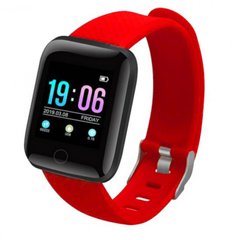 Умные наручные часы Smart Watch B6, red