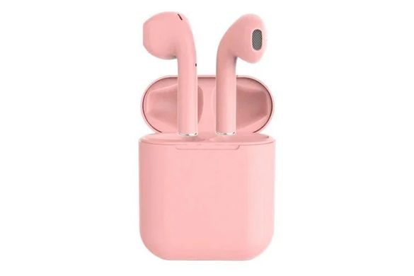 Бездротові bluetooth навушники inPods i12 eleven, pink