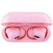 Беспроводные bluetooth-наушники Apple AirPods Pro, macaroons с кейсом, pink