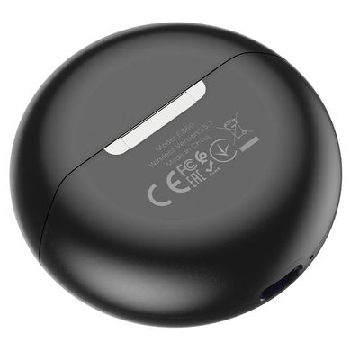 Беспроводные bluetooth наушники Hoco ES60 Gorgeous TWS Bluetooth с кейсом, black