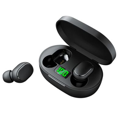 Бездротові bluetooth-навушники Redmi AirDots з кейсом, індикація заряду, black