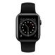 Apple Watch Series 6 M441, 100% копія 44mm Aluminium, бездротова зарядка, black