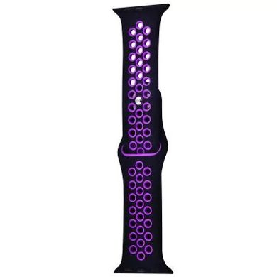 Ремешок for Apple Watch Sport Band Nike+ 42mm/44mm (black/purple)