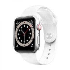 Apple Watch Series 6 M441, 100% копия 44mm Aluminium, беспроводная зарядка, white