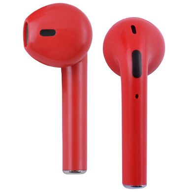 Беспроводные bluetooth-наушники V33 5.0 с кейсом, red