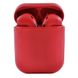 Бездротові bluetooth-навушники V33 5.0 з кейсом, red