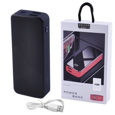 Портативная батарея, Power Bank JS-12X быстрая зарядка 20000mAh 2USB(1A+2A)+1Micro USB+ 1Type-C цифровой дисплей