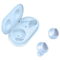 Беспроводные bluetooth-наушники реплика Samsung Galaxy Buds+ с кейсом, blue