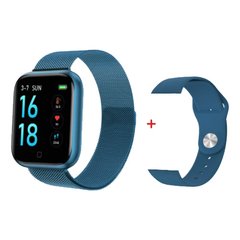 Розумний наручний годинник Smart Watch Apple band T80S, blue