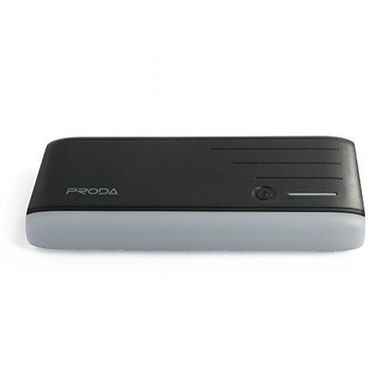 Повербанк портативное зарядное устройство PowerBank УМБ PRODA PPL-19 12000 mAh Black