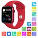 Умные смарт часы, Smart Watch Series M16 PLUS IP68, 100% копия 44mm Aluminium, red