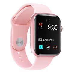 Умные наручные часы Smart Watch NK03, голосовой вызов, IP67, pink