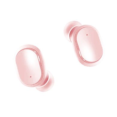 Бездротові bluetooth-навушники Redmi AirDots 3S з кейсом, індикація заряду, pink