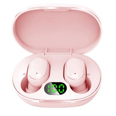 Бездротові bluetooth-навушники Redmi AirDots 3S з кейсом, індикація заряду, pink