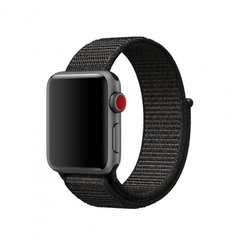 Ремінець  Apple Watch Sport Loop (black) 42 mm/44 mm