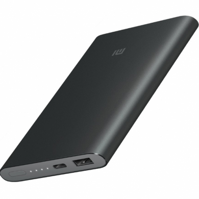 Портативная батарея, Power Bank MI Slim 5000mAh USB (2A), индикатор заряда