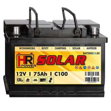 Аккумулятор HR Solar 12V 75Ah