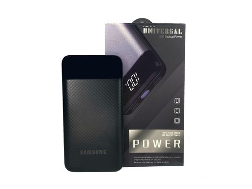 Портативная батарея, Power Bank Samsung 20 000mAh 2USB(1A+1A), Черный