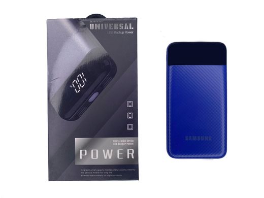 Портативная батарея, Power Bank Samsung 20 000mAh 2USB(1A+1A), Синий
