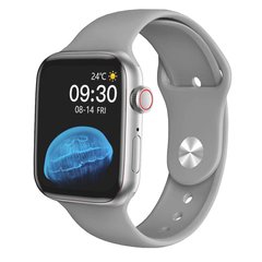Умные смарт часы, Smart Watch Series 6 HW22 IP68, 100% копия 44mm Aluminium, grey