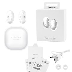 Беспроводные bluetooth-наушники реплика Samsung Galaxy Buds Live с кейсом, white
