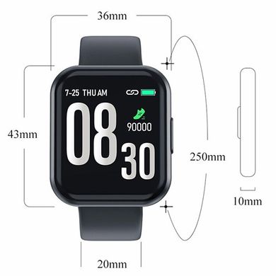 Умные наручные часы Smart Watch Apple band T88, black