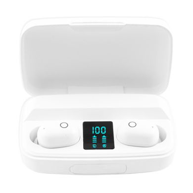 Бездротові bluetooth-навушники OudioBop OD-BT011 з кейсом, white