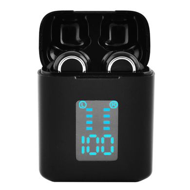 Бездротові bluetooth-навушники i33 5.0 з кейсом, black