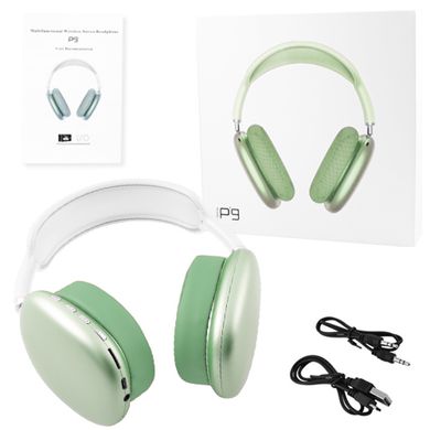 Беспроводные bluetooth наушники реплика Apple AirPods Max P9, green