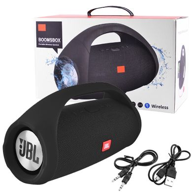Портативная Bluetooth колонка JBL BOOMBOX BIG c функцией speakerphone, радио, PowerBank, black