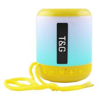 Беспроводная Bluetooth колонка JBL TG-156 МP3 цветомузыка, yellow