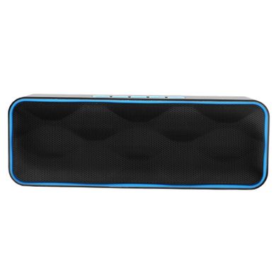 Портативна Bluetooth колонка SC-211 c функцією speakerphone, радіо, blue