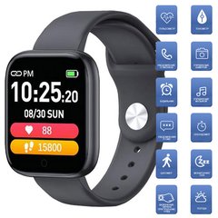 Розумний наручний годинник Smart Watch Apple band T85, black